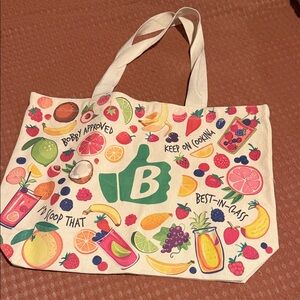 Flav City canvas tote bag